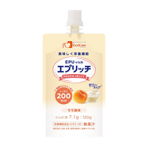 フードケア エプリッチパウチゼリー モモ風味 120g×36本