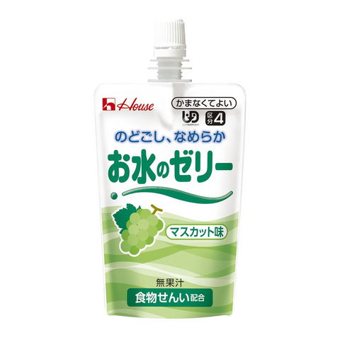 ハウス食品 お水のゼリーマスカット味 120g×8個