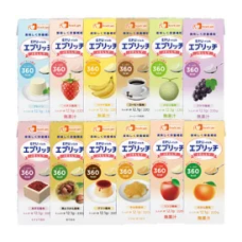 【常温】フードケア エプリッチゼリー 220ｇ 詰め合わせ 12種各2本 栄養補助食品 エネルギー補給 たんぱく質補給 介護食