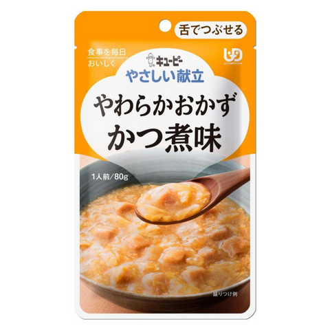 キユーピー やさしい献立 やわらかおかず かつ煮味 80g×36袋