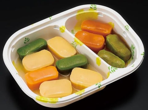 マルハニチロ やさしいおかずセットたまごと小松菜のソテー(朝のムース食) 135g×6