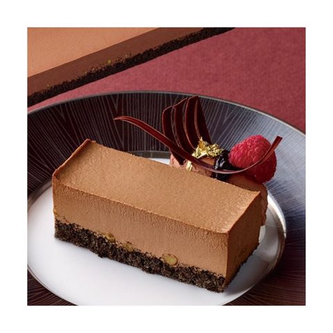 冷凍 フレック フリーカットケーキ ショコラムース ベルギー産チョコレート使用 455g