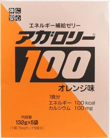 キッセイ薬品 アガロリー100 オレンジ 132g×5袋