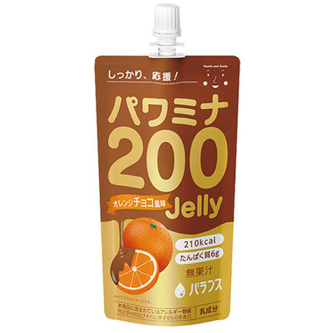 バランス パワミナ200ゼリー オレンジチョコ風味 120g×24本