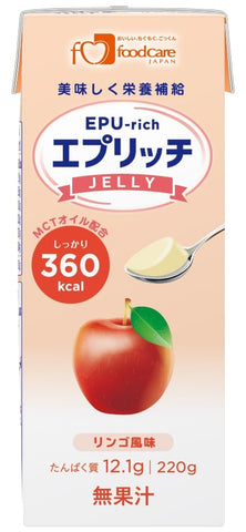 フードケア  エプリッチゼリー りんご風味 220g×24本